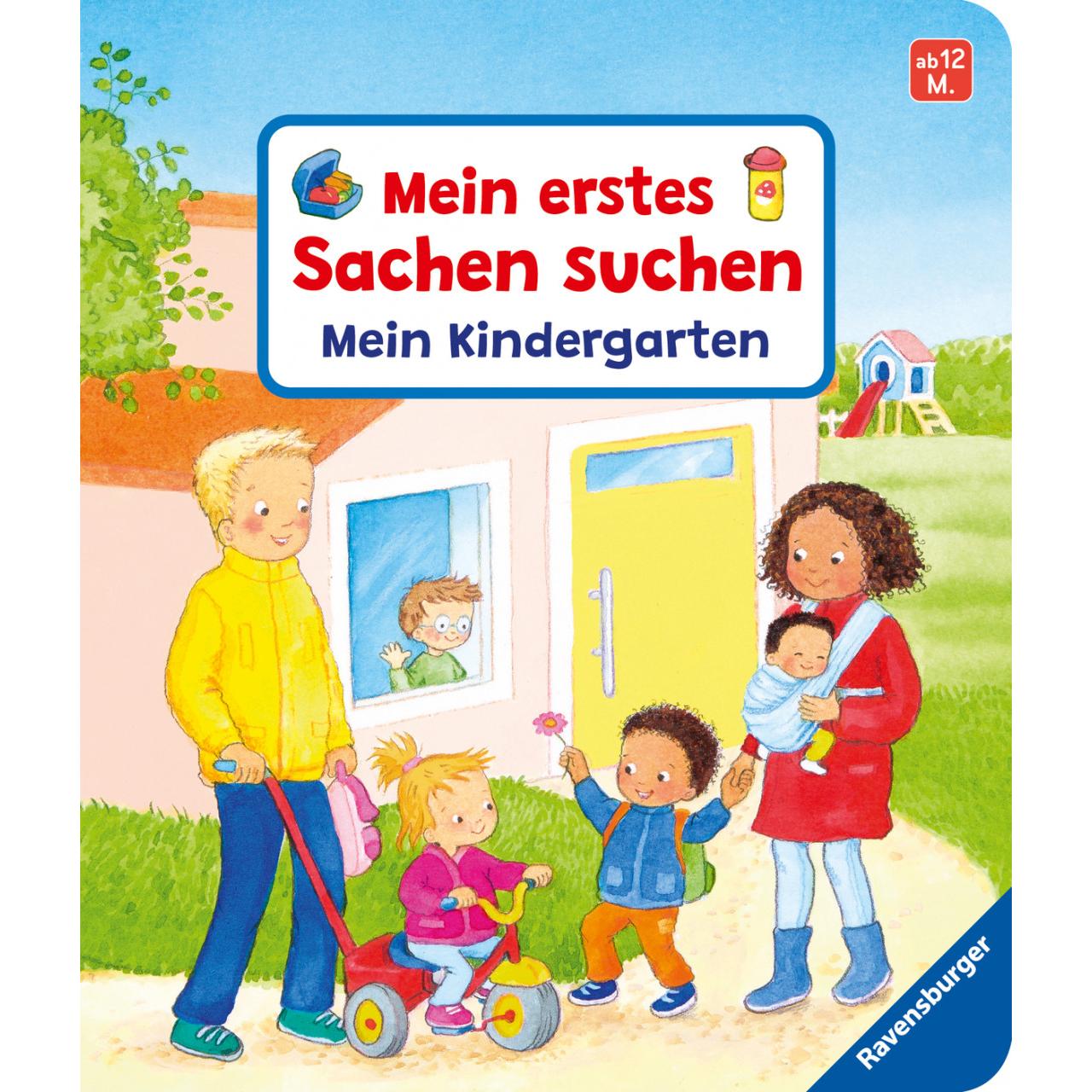 Mein erstes Sachen suchen: Mein Kindergarten, Kinderbücher von Sandra Grimm, Denitza Gruber