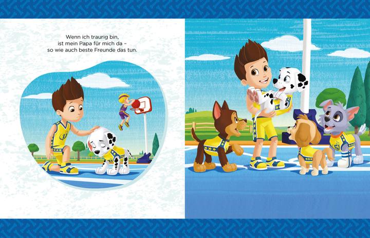 Productafbeelding Paw Patrol - Papa ist mein Held (Duits, Jillian Harker, Uitgeverij Schwager & Steinlein, 2023)