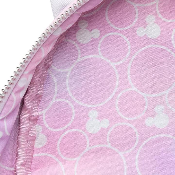 Actual product image Loungefly Minnie Mouse Pink Princess Mini Backpack