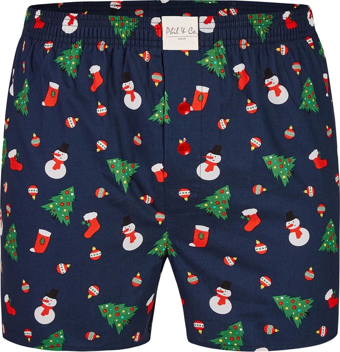 Actual product image Phil & Co. Berlin Boxer Chrstimas Boxer 3-pack (XL, pack of 3)