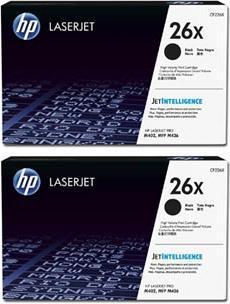 Produktbild HP 26X (BK) Doppelpack (BK)