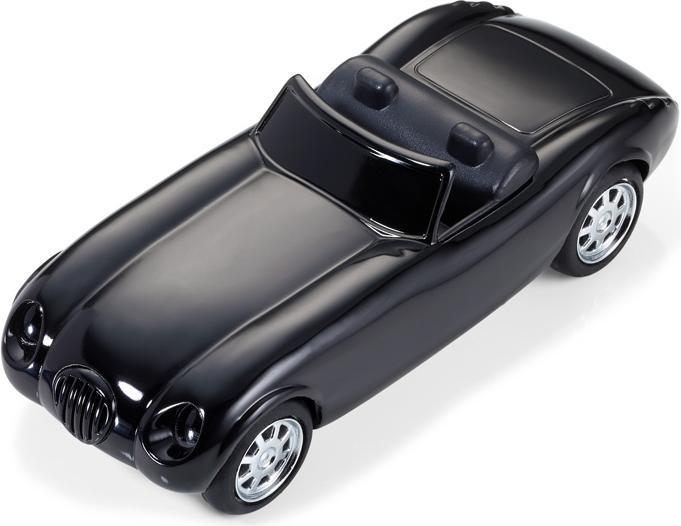 Actual product image Troika ROAD STAR roadster in 50s style and weights with magnet, black