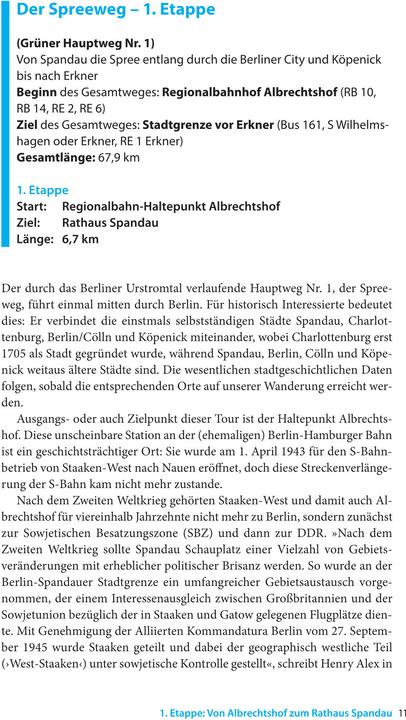 Actual product image Wandern in Berlin (German, Frank Goyke, 2022)