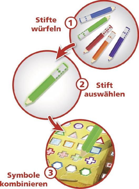 Actual product image Amigo Pick a Pen: Treasure Trove Dice Game (German)