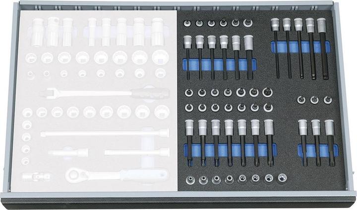 Actual product image Gedore CT2TX 30 socket set in CheckToolModule