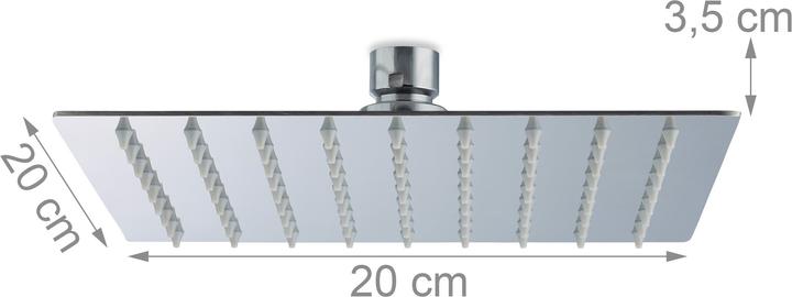 Produktbild Relaxdays Duschkopf Regendusche