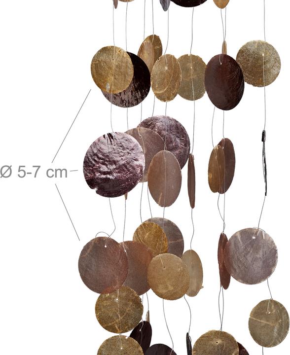 Image du produit Relaxdays Capiz Wind Chimes