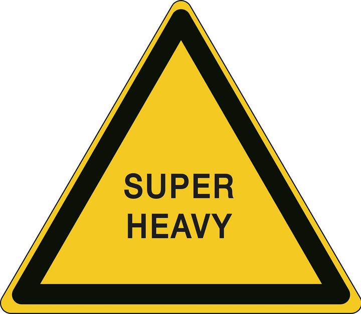 Actual product image Brady Transport Sign for Super