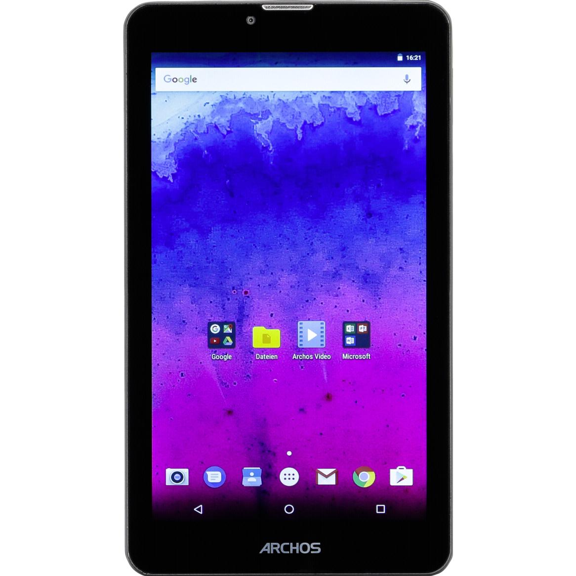 Archos Core 70 3G (3G, 6.95", 8 GB, Schwarz), Tablet, Schwarz