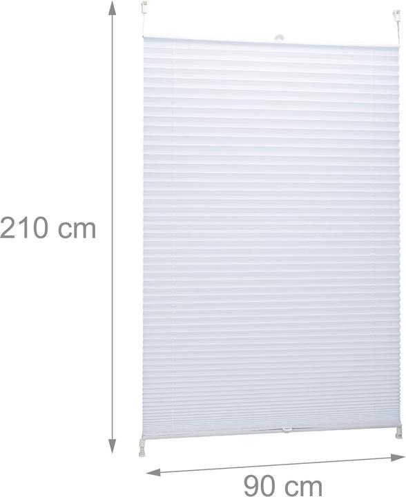Image du produit Relaxdays store plissé (90 x 2 x 210 cm)