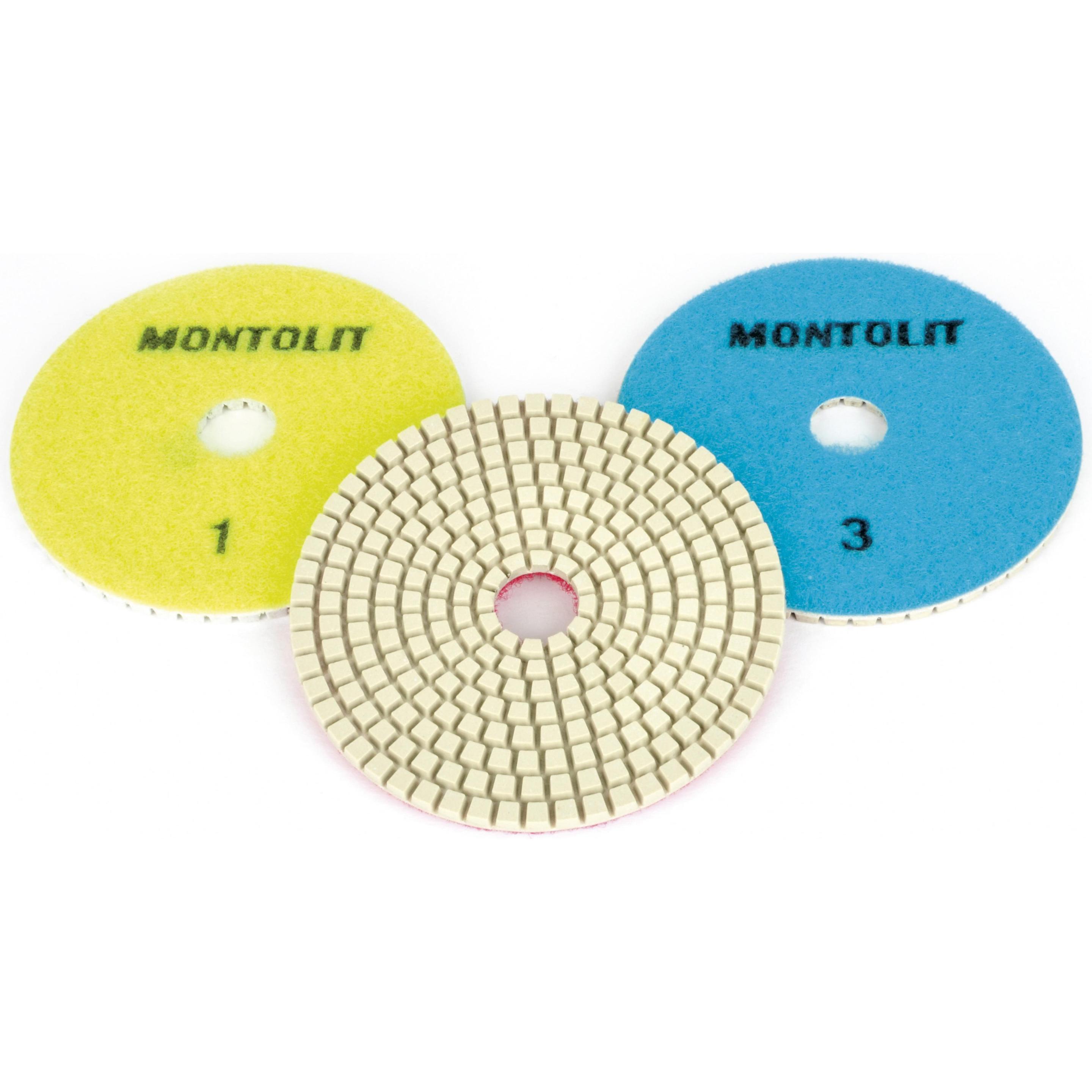 Monolith, Abrasivi, Montolit MONTPDRKIT Schleifpads