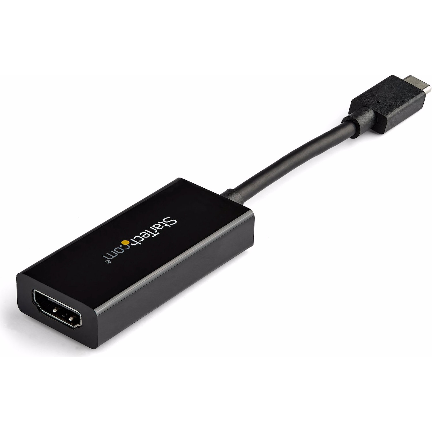 StarTech USB-C zu HDMI Adapter mit HDR (HDMI, 6.70 cm), Data + Video Adapter, Schwarz