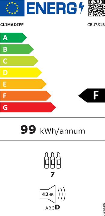 Energy Label Climadiff CBU7S1B