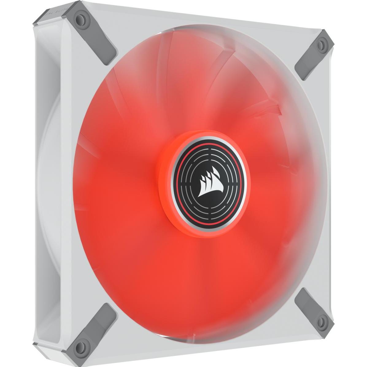 Corsair ML ELITE Series (140 mm, 1 x), PC Lüfter, Weiss