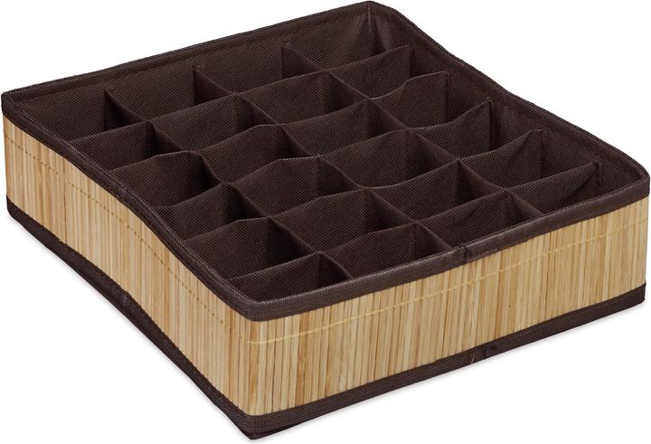 Immagine prodotto Relaxdays Scatola di cravatta (30 x 33 x 10 cm, 9 l)