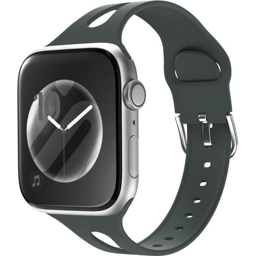 Strap-it Silikonband (Silikon, Apple Watch), Uhrenarmband, Grün