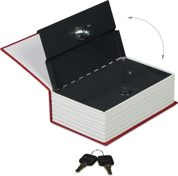 Immagine prodotto Relaxdays Cassaforte a libro
