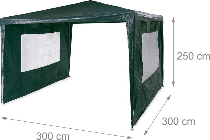 Actual product image Relaxdays Pavilion (300 cm, 300 cm)