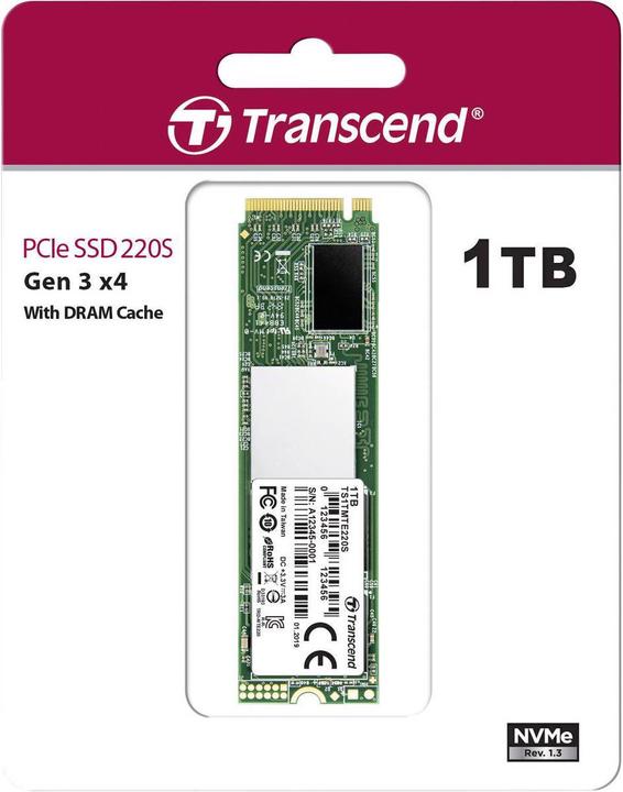 Produktbild Transcend 220S (1000 GB, M.2 2280)