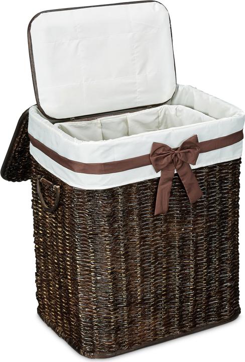 Actual product image Relaxdays Laundry basket