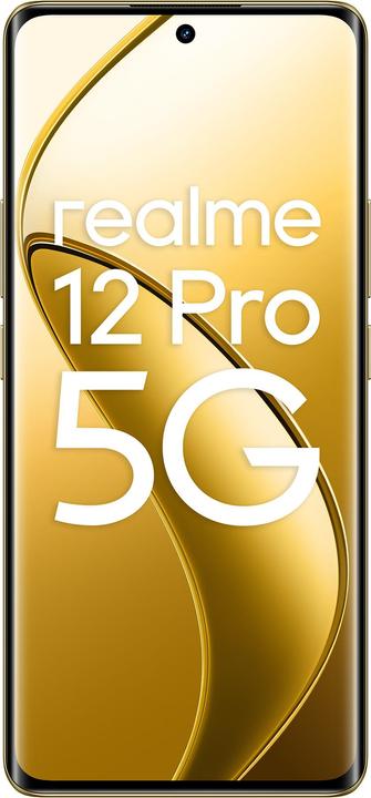 Actual product image realme 12 Pro 5G 12Gb 256Gb 6.7' (256 GB, Navigator Beige, 6.70", Dual SIM, 50 Mpx, 5G)