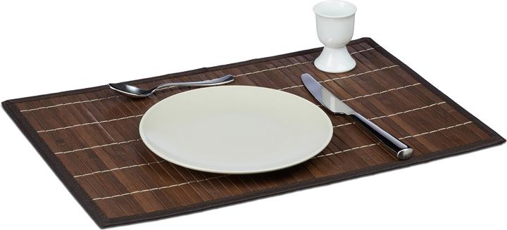 Actual product image Relaxdays Placemat 6pcs. (6 pcs., 45 x 30 x 0.3 cm)
