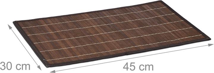 Actual product image Relaxdays Placemat 6pcs. (6 pcs., 45 x 30 x 0.3 cm)