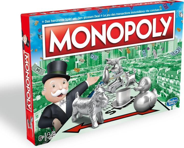 Monopoly Classic Schweiz Edition (Deutsch, Französisch)