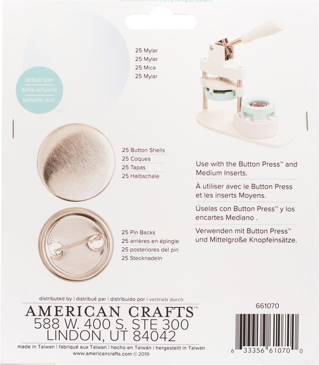 Produktbild We R Memory Keepers Button Press Kit