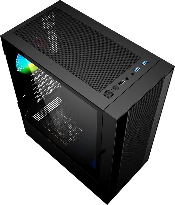 Produktbild Gembird computer case Fornax 4000 ARGB (ITX, ATX)