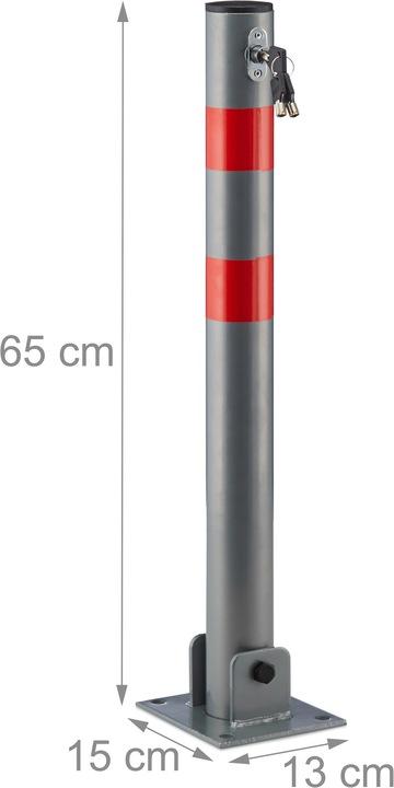 Actual product image Relaxdays Barrier posts