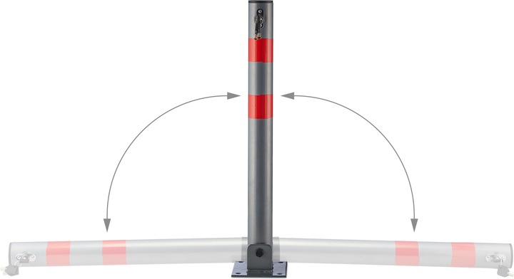 Actual product image Relaxdays Barrier posts