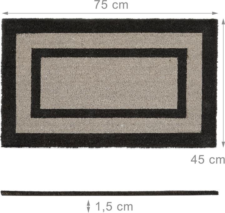 Image du produit Relaxdays Tapis de sol (75 x 45 x 1.5 cm)