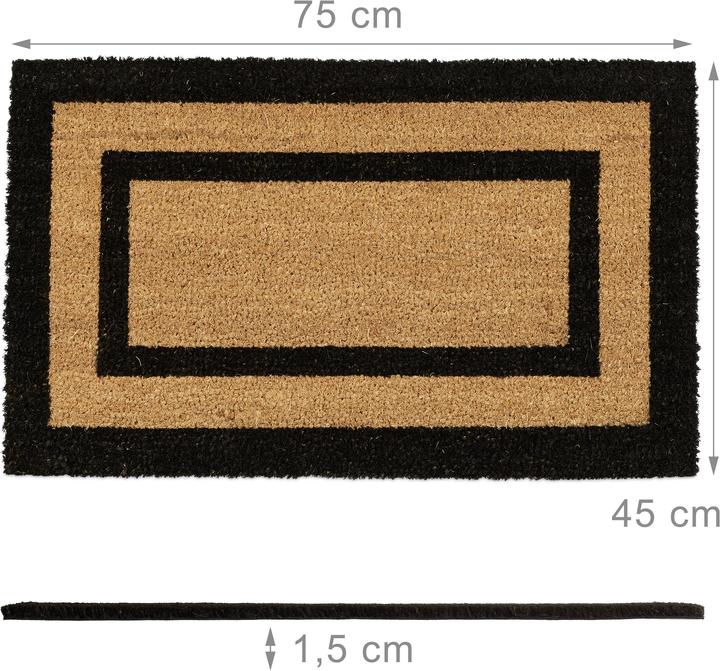 Immagine prodotto Relaxdays Zerbino (45 x 75 cm)