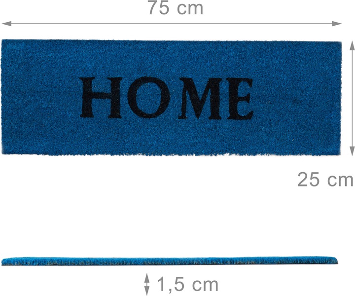 Produktbild Relaxdays Fussmatte (75 x 25 x 1.5 cm)