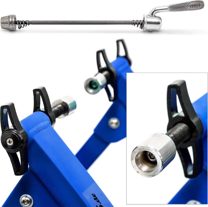 Actual product image Relaxdays Bicycle roller trainer