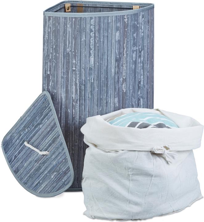 Produktbild Relaxdays Eckwäschekorb (60 l)