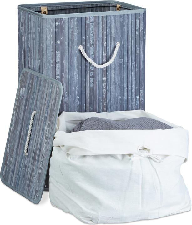 Image du produit Relaxdays Panier à linge rectangle (83 l)