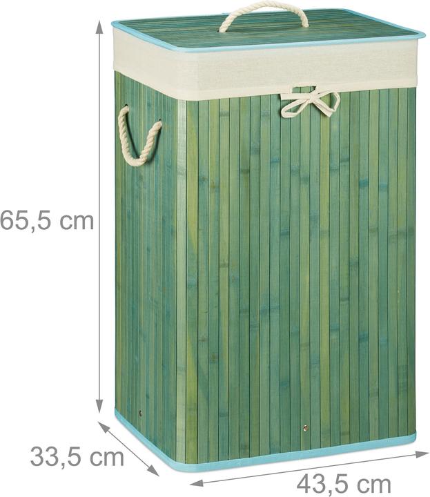 Actual product image Relaxdays Rectangular Hamper (83 l)