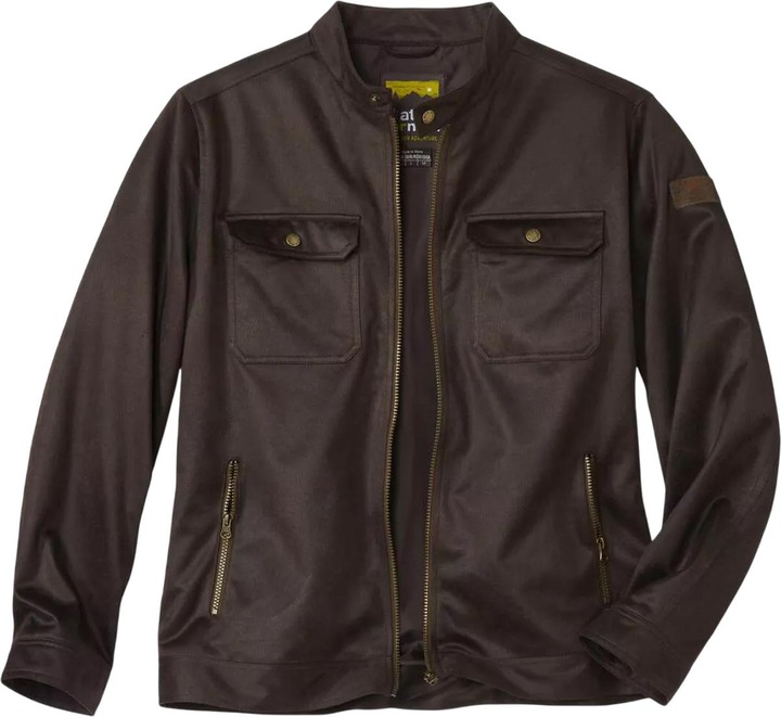 Actual product image Atlas For Men Mens Faux Suede Water Repellent Jacket (3XL)