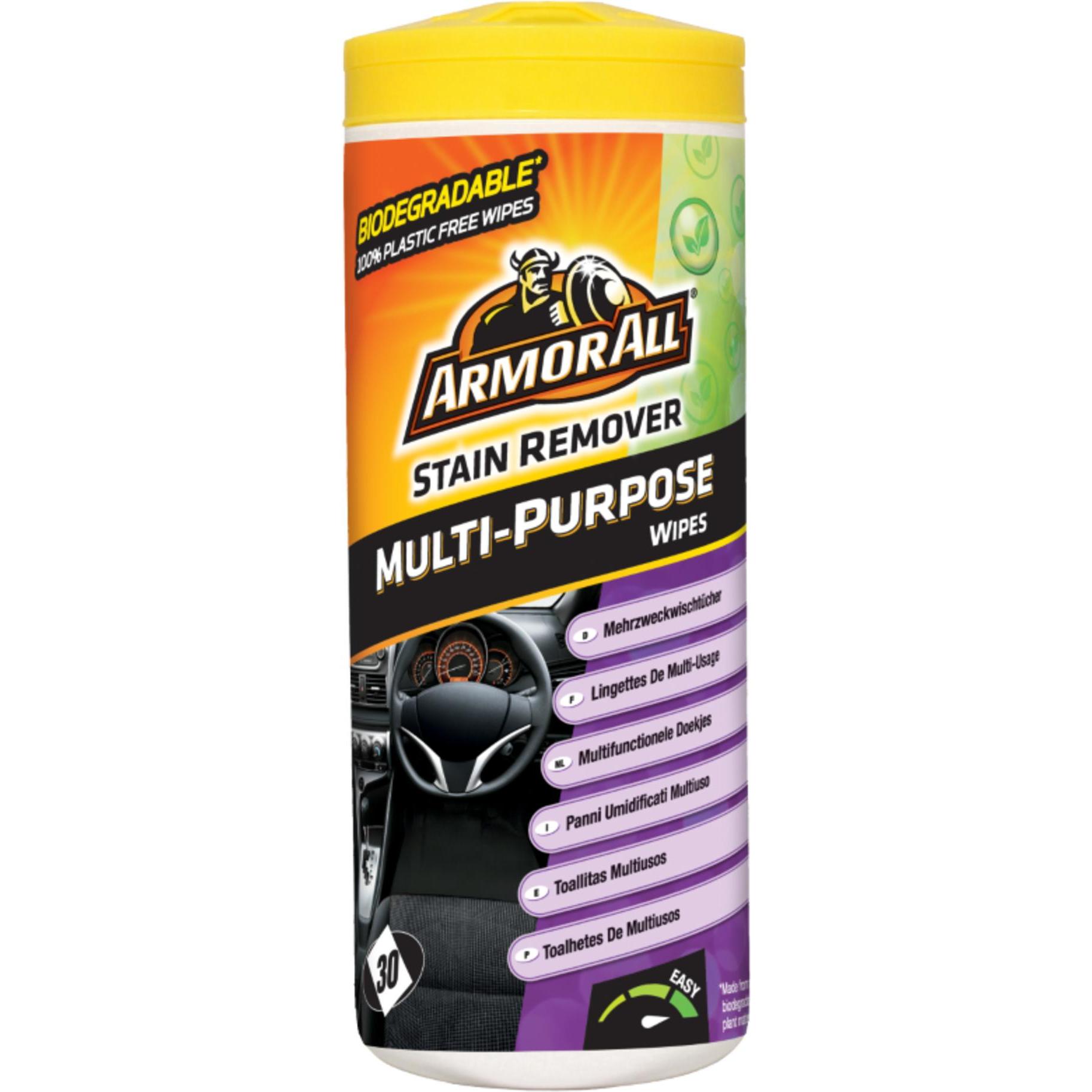 Armor All, Accessori per pulizia auto, Panni per pulire la tappezzeria 30 pezzi