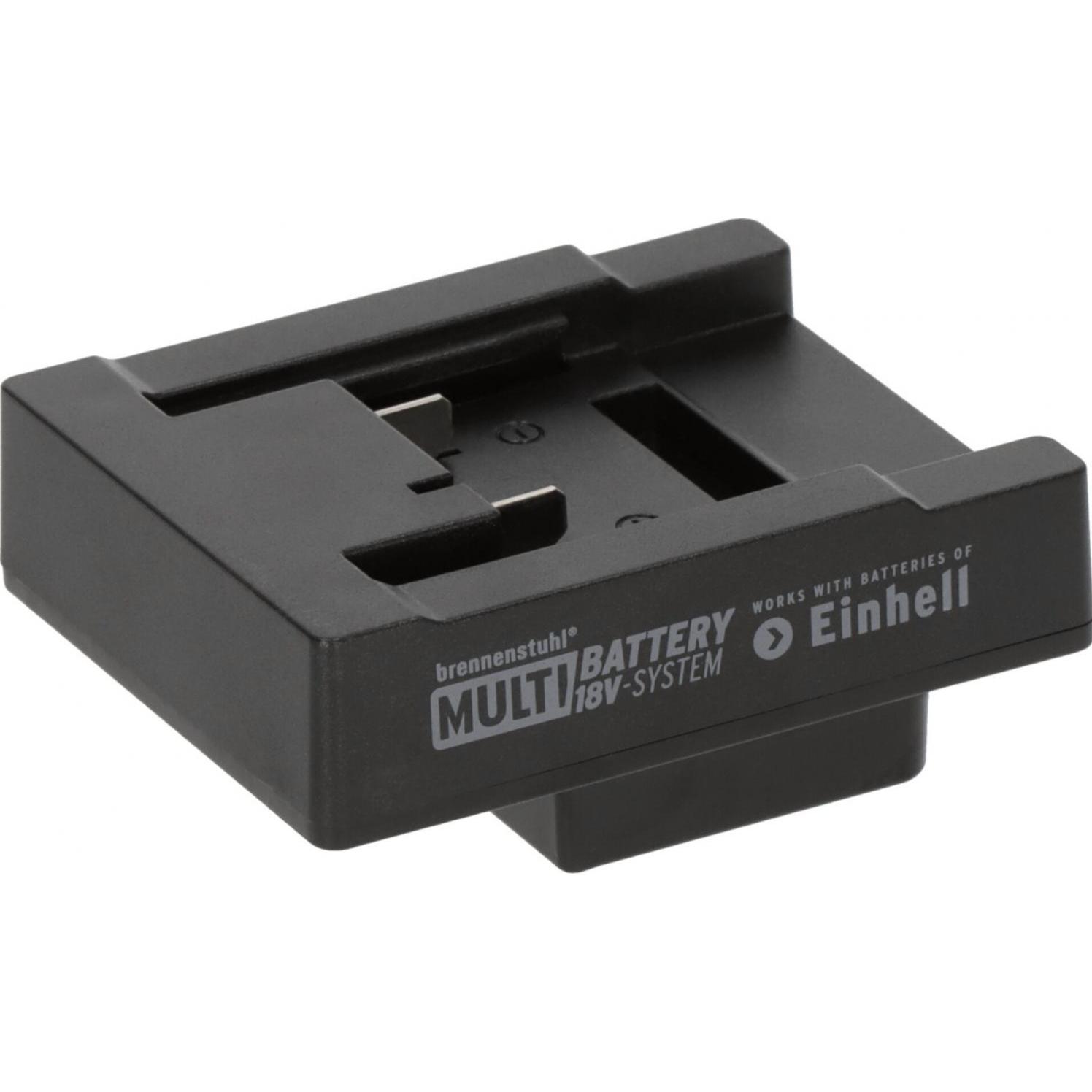 Brennenstuhl, Arbeitsleuchte, Adapter Einhell für LED Baustrahler im Multi Battery 18V System