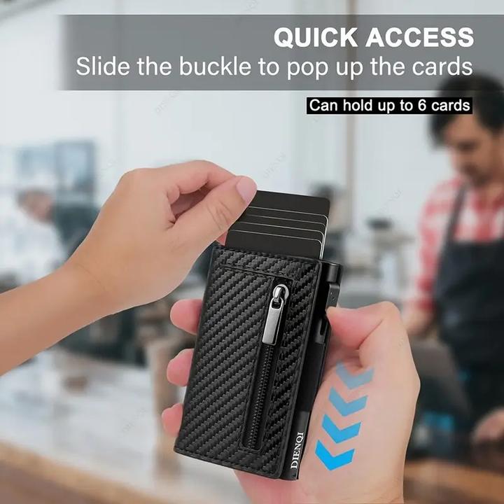 Produktbild Cbx Smart Wallet RFID Kreditkartenhalter Carbon