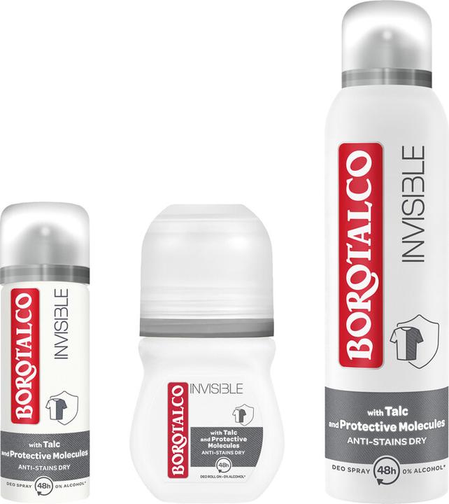 Actual product image Borotalco invisible roll-on (Roll-on, 50 ml)