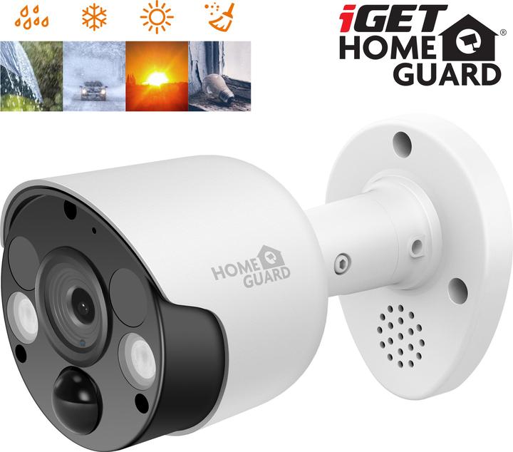 Produktbild iGet HOMEGUARD Bullet IP security camera Indoor & outdoor pixels Ceiling/wall (3840 x 2160 Pixels)
