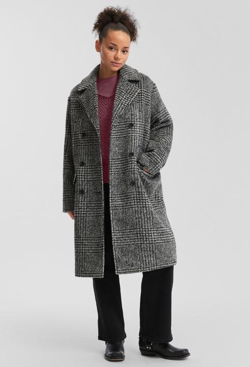 Produktbild S.Oliver Strickpullover Melierter Pullover mit überschnittener Schulter (S)