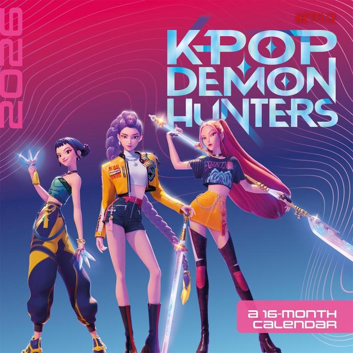 Produktbild K-Pop Demon Hunters 2026 Kalender