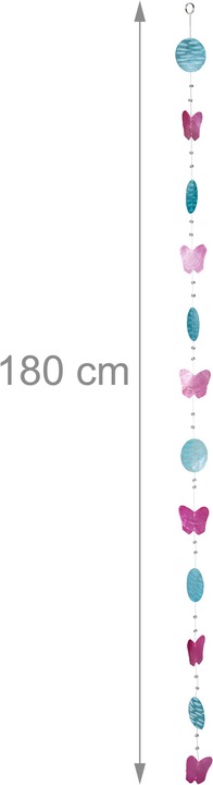 Actual product image Relaxdays Capiz Garland Set of 4 for Door