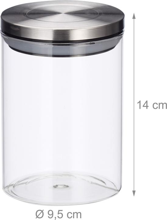 Produktbild Relaxdays Vorratsglas (0.60 l)