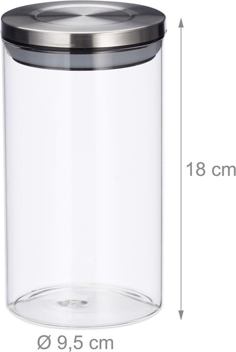 Produktbild Relaxdays Vorratsglas (1 l)